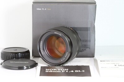 [Top Mint in Box] Voigtlander NOKTON 58mm F1.4 SL II N for Nikon from Japan B309