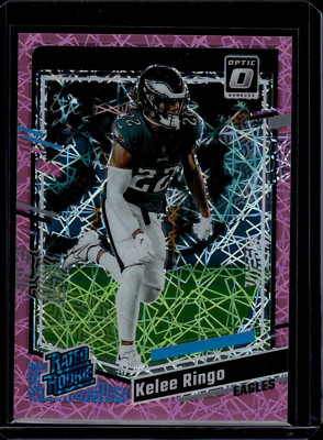2023 Donruss Optic Pink Velocity #282 Kelee Ringo RR 78/79