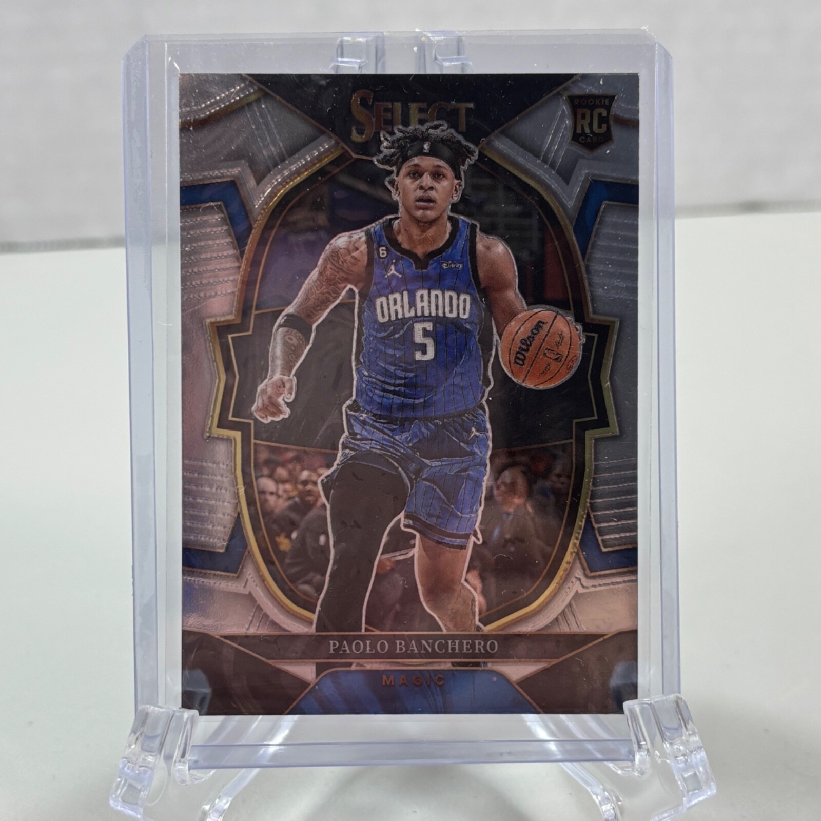 2022 PANINI SELECT SILVER Prizm #72 PAOLO BANCHERO ROOKIE RC