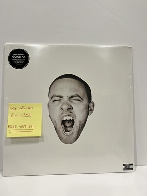 Mac Miller GO:OD AM Silver Vinyl Urban Outfitters SEALED  IN HAND  FREE SHIPPING
