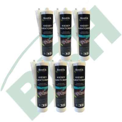 6 x 290 ml Bostik KIESEY Injektcreme Horizontalsperre A715 Hydro Creme