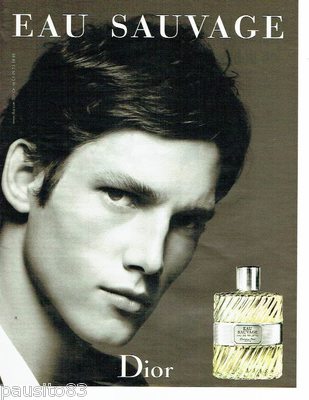 ADVERTISEMENT ADVERTISING 126 2005 Eau Toilette SAUVAGE Men by Dior