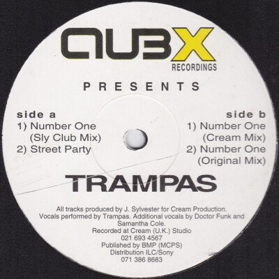 Trampas - Number One / Street Party (12'') (Very Good Plus (VG+)) - 3019410503