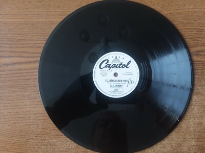RARE PROMO 1951 EXC++Ray Anthony Faithfully Yours / I'll Never Know Why1490 78