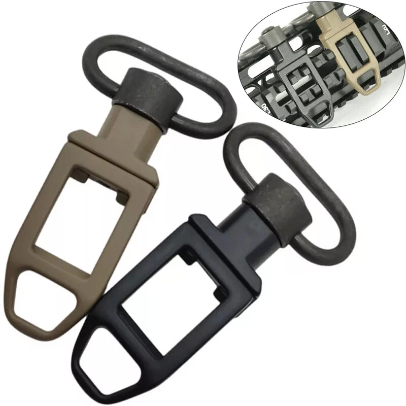 Perfil de punto de montaje adaptador de accesorio giratorio QD Sling para riel Picatinny de 20 mm Foto 3 de 4