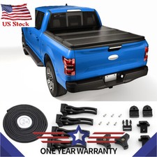6.5ft Hard 3-fold Tonneau Cover For 2016-2021 Nissan Titan Xd Pickup Truck Bed