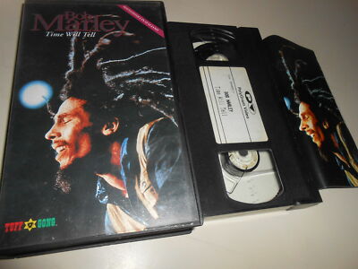 vhS -BOB MARLEY -TIME WILL TELL -STEREO CASSETTE - TUFF GONG VINTAGE