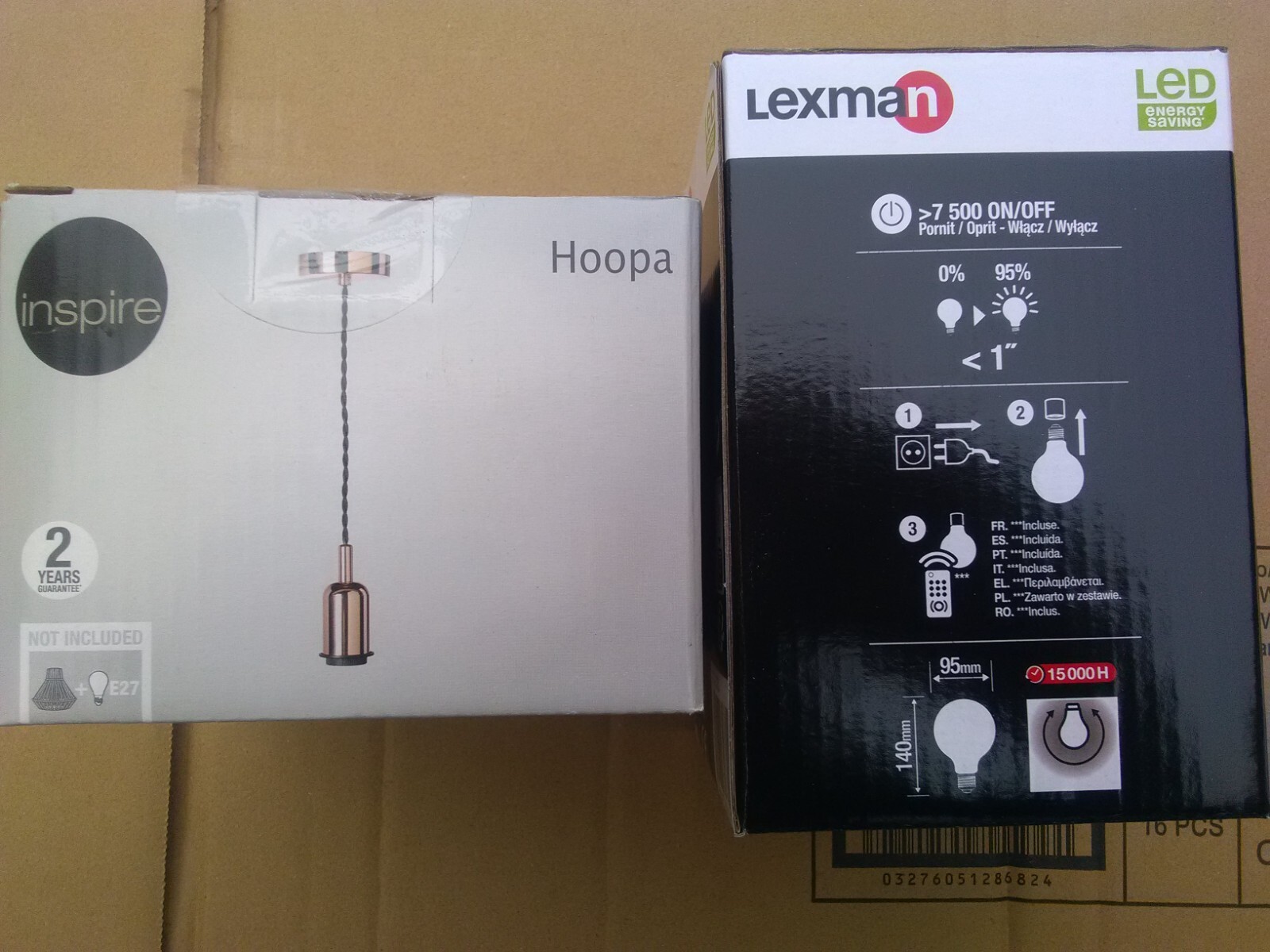 Kit suspension cuivre avec ampoule LED dimmable pour éclairage modulable - 2