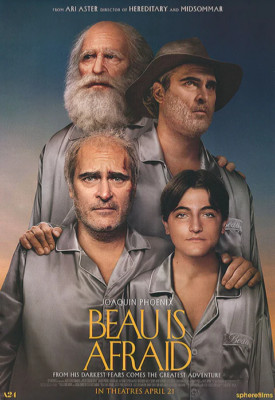 Beau is Afraid, 2023,Original, Double Sided, Rolled, One Sheet,27 x40 , A24