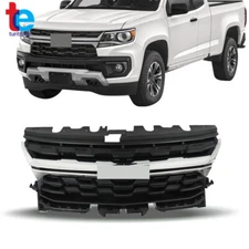 Upper Bumper Grille For Chevrolet Colorado 2021 2022 Chrome Front Grill 84896828