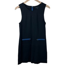 Sanctuary Revolve Womens Black Mod Polly Shift Dress Size Medium