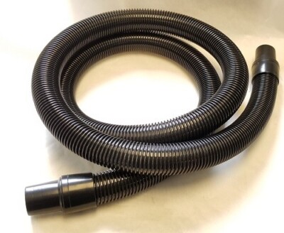 Fit all  Commercial Vacuum 1 1/2 X 10' Crushproof Black Hose W swivel Cuffs