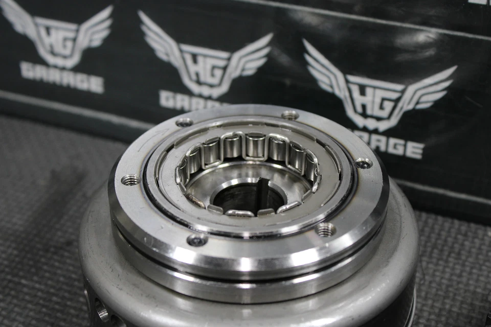 Kawasaki KLX400R KLX400SR 2003 rotor magnético volante arranque embrague cojinete Foto 2 de 4