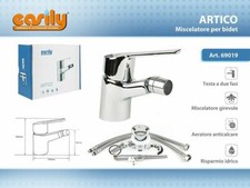 x Miscelatore Rubinetto Monocomando Bidet Lavabo Lavandino Bagno Artico dfh
