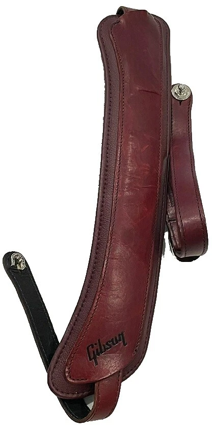 Correas de Guitarra de Cuero Marrón Gibson