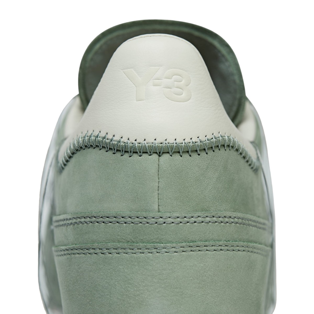 Adidas Y-3 Yohji Yamamoto Green Leather Gazelle Sneakers IG5309