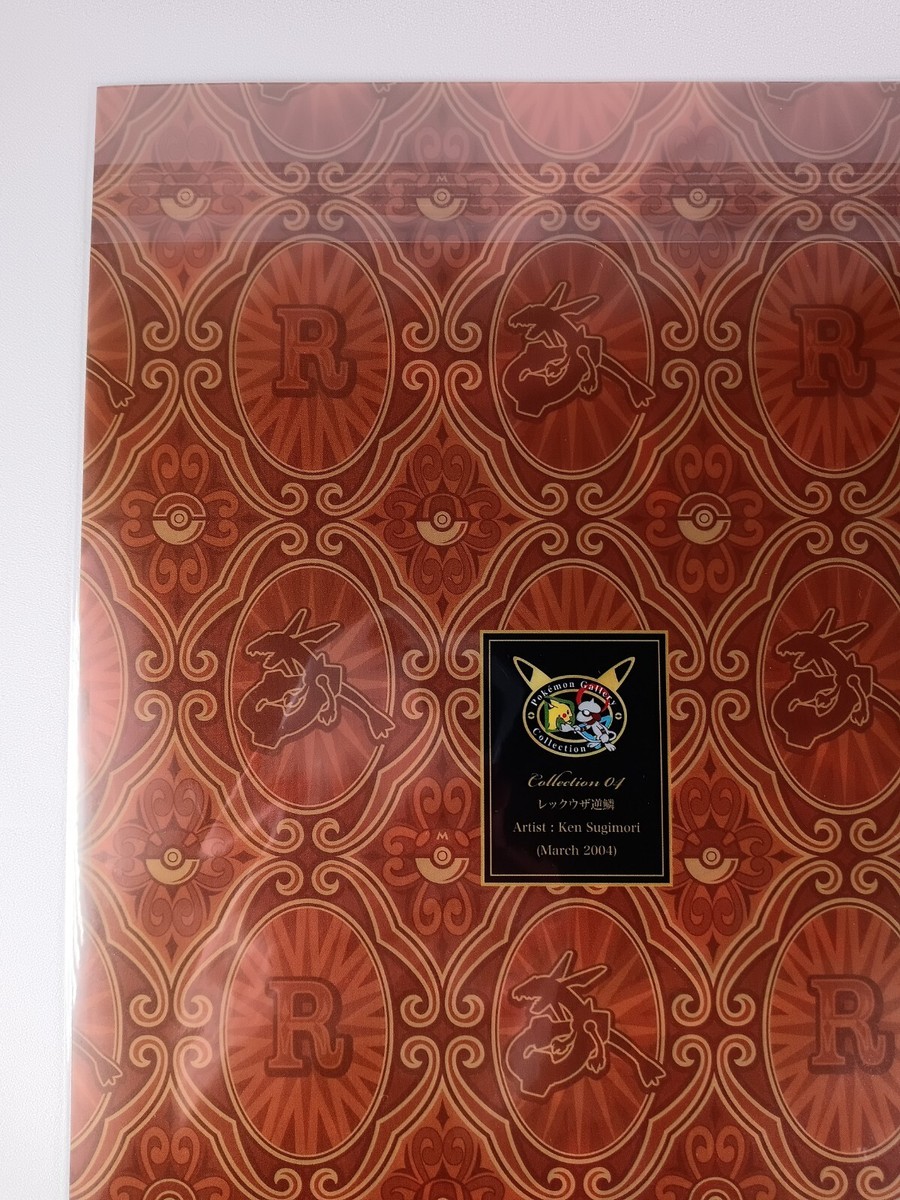 Rayquaza Pokemon Center Gallery Collection Clear File Nintendo