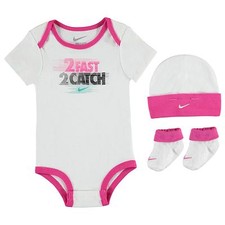 Nike SB Baby Vest and Hat boots Set 6-12 Months Nike 2 Fast 3pc Set