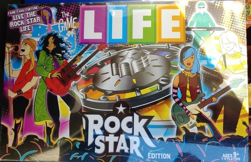 NEU VERSIEGELT DAS SPIEL DES LEBENS ROCKSTAR EDITION HASBRO USAOPOLY FAMILIE PARTY BRETT - Bild 1 von 2
