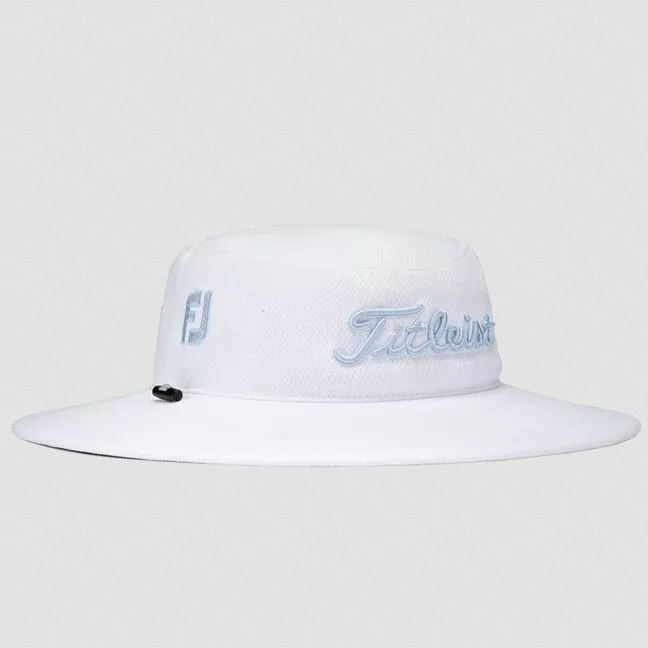 NEW 2023 Titleist Tour Aussie Hat White And Sky Blue One Size Fits All