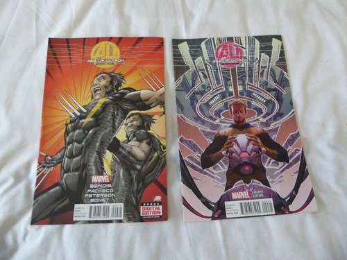 AGE OF ULTRON 9 & JORGE MOLINA VARIANT 1:50 COVER - MARVEL COMICS - PRE-OWNED