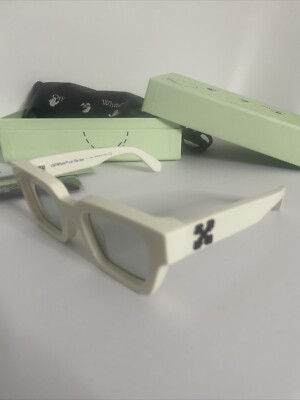 Off White the sun acetate white Sunglasses | eBay