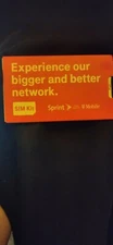 Sprint T-Mobile WELCOME SIM CARD KIT, new, sealed "Bigger and Better"