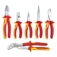 Knipex Elektro-Kraft-Satz - 6-Tlg. Vde Zangen-Set - Inkl. Wapu-Zange Cobra