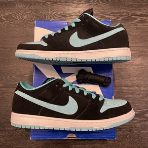 Nike SB Dunk Low claro jade talla 10-Ds Nuevo con caja OG \u0026 Azul Negro  Cordones Extra | eBay