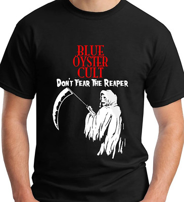 Blue Oyster Cult band dont fear the reaper T-shirt Black Tee S-5XL 1T87