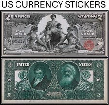 $2 Two Dollar 1896 Silver Certificate (US CUR...