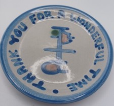 M A Hadley DZIĘKUJĘ ZA CUDOWNY CZAS Music Note Podstawka Naczynie do napijania 4"