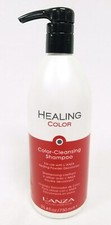 Lanza Healing Hair Color Cleansing Shampoo 25.4 oz Pump Bottle 750ml New 0.79 per gallon