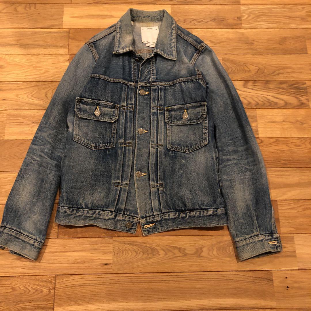 Vintage 2013 Visvim 101 Jacket G Jean Denim Jacket Mens Size 1  