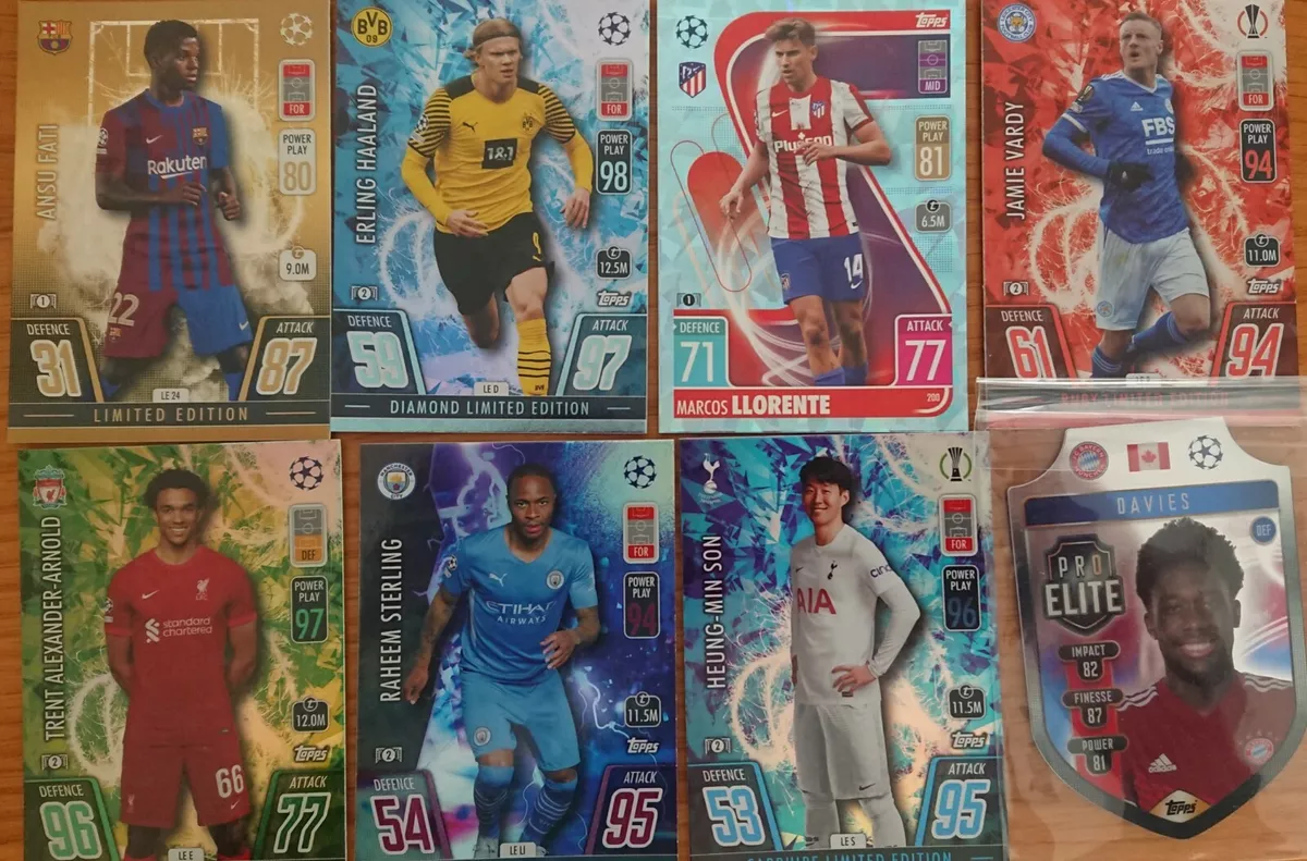 Topps match sales attax soccer