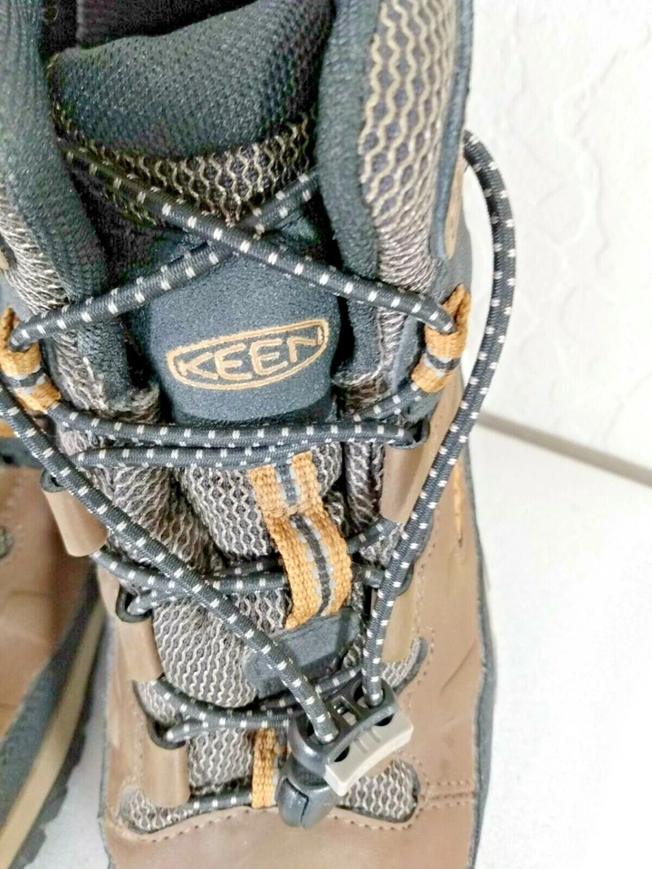 Туристические ботинки Keen Youth унисекс размер США 6 Targhee Mid цвет Dark Earth/Golden Brown 101983 - Изображение 2 из 4