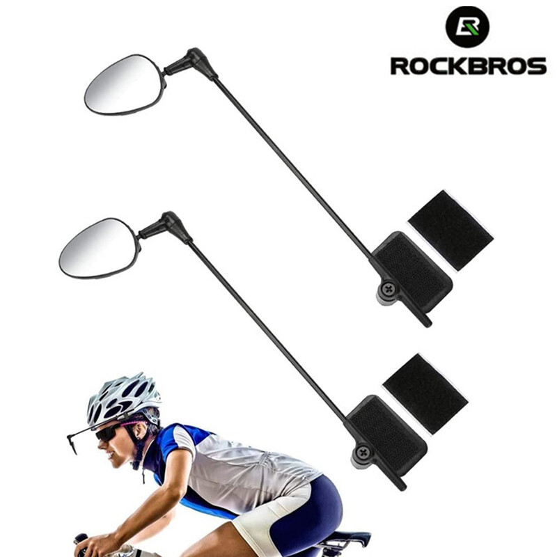 ROCKBROS 2pcs 360 Road Bike Helmet Rearview Reflector Rotatable Bicycle Mirrors ROCKBROS 2pcs 360 Road Bike Helmet Rearview Reflector Rotatable Bicycle Mirrors