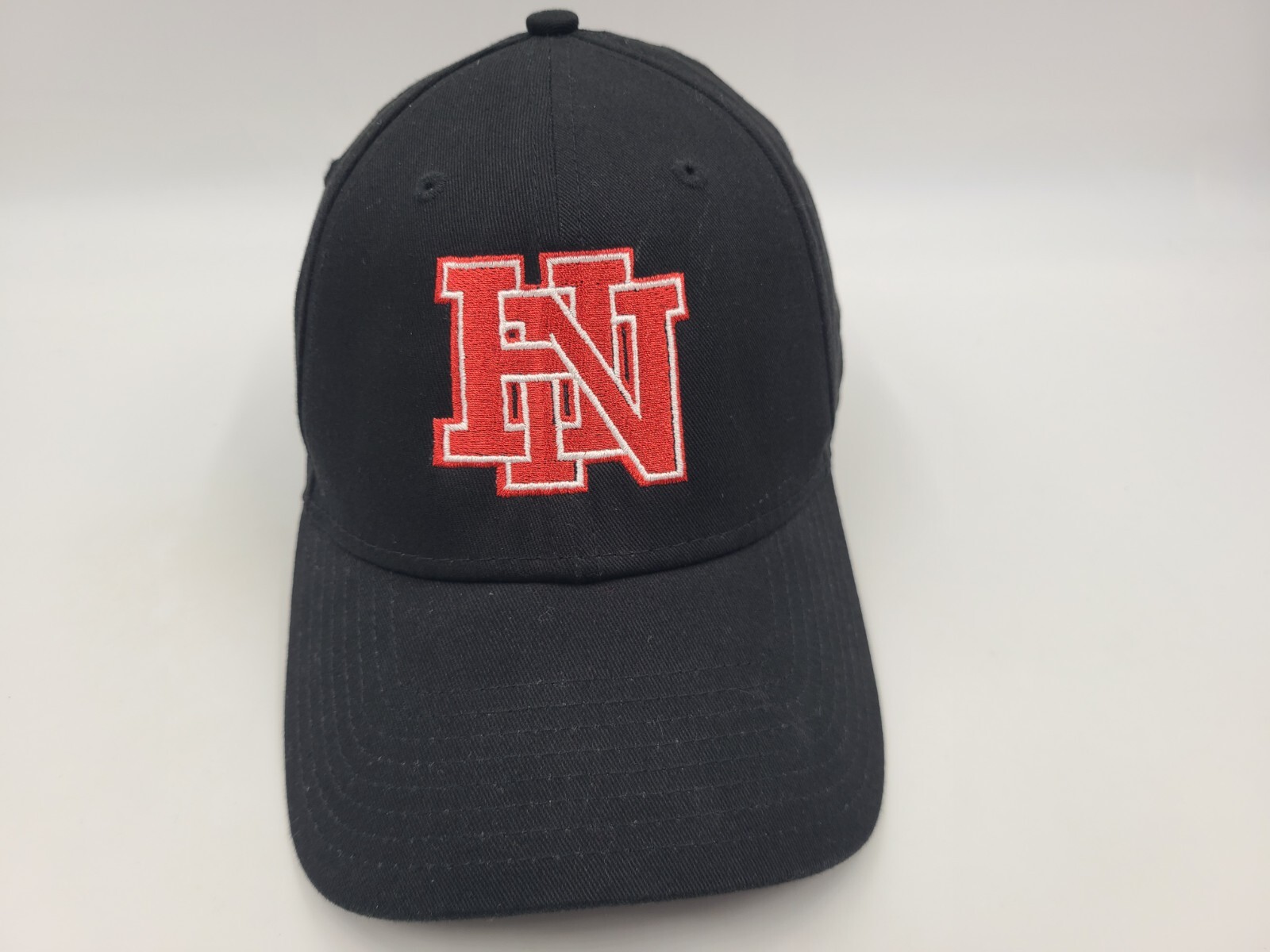 HN Logo New Era 9Forty Adjustable Hat Cap High School Dad Men Women Black Red