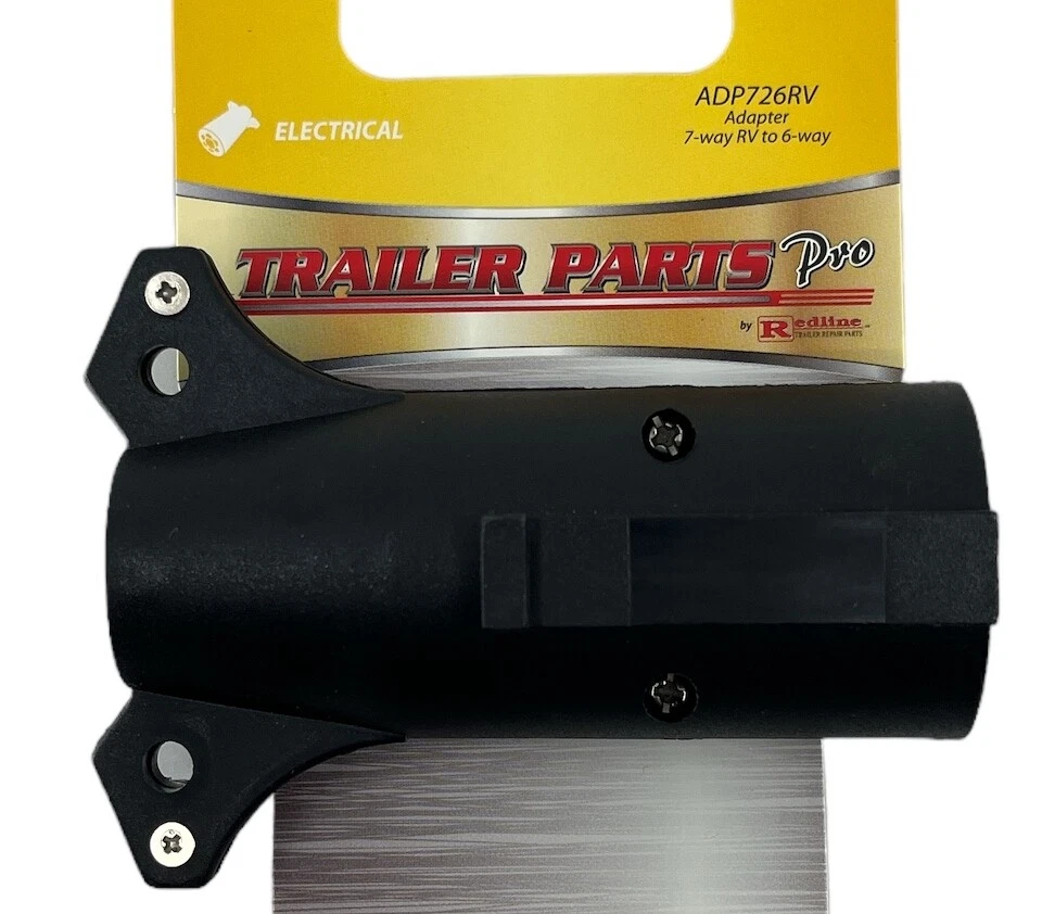 ADP726RV Redline 7-Way RV To 6-Way Round Trailer Light Adapter Plug - Image 3 of 4