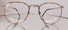 Vintage CERRUTI 1881 eyeglasses model 855 metal 53-19-135 col Havana tortoise