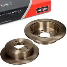 MAXGEAR Bremsscheiben hinten L+R für HYUNDAI IX35 KIA  SPORTAGE SANTA FE