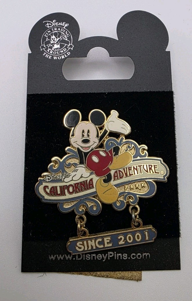 Disneyland California Adventure Mickey Mouse Since 2001 Pin Disney Pins See Pics