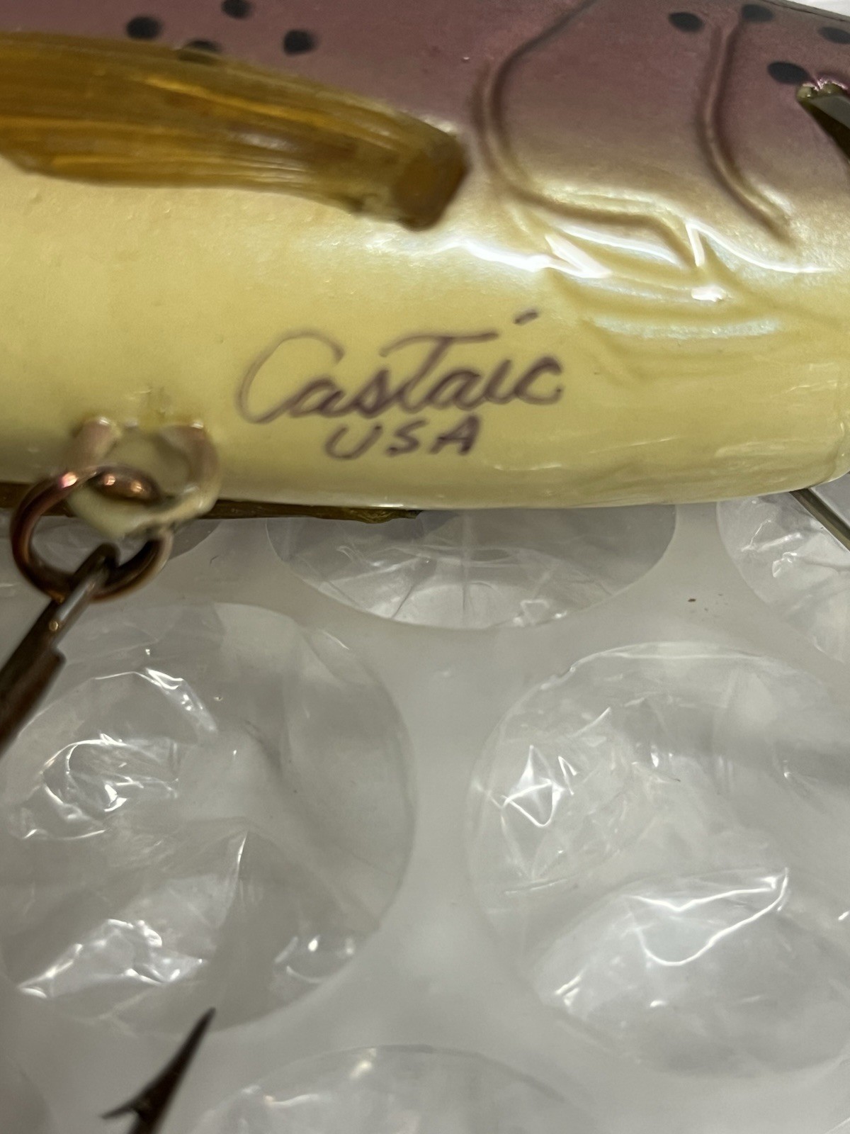 Castaic Lure Co. Hardbaits 8.75" Rainbow Baby Trout Lure Swimbait NEW - Image 4