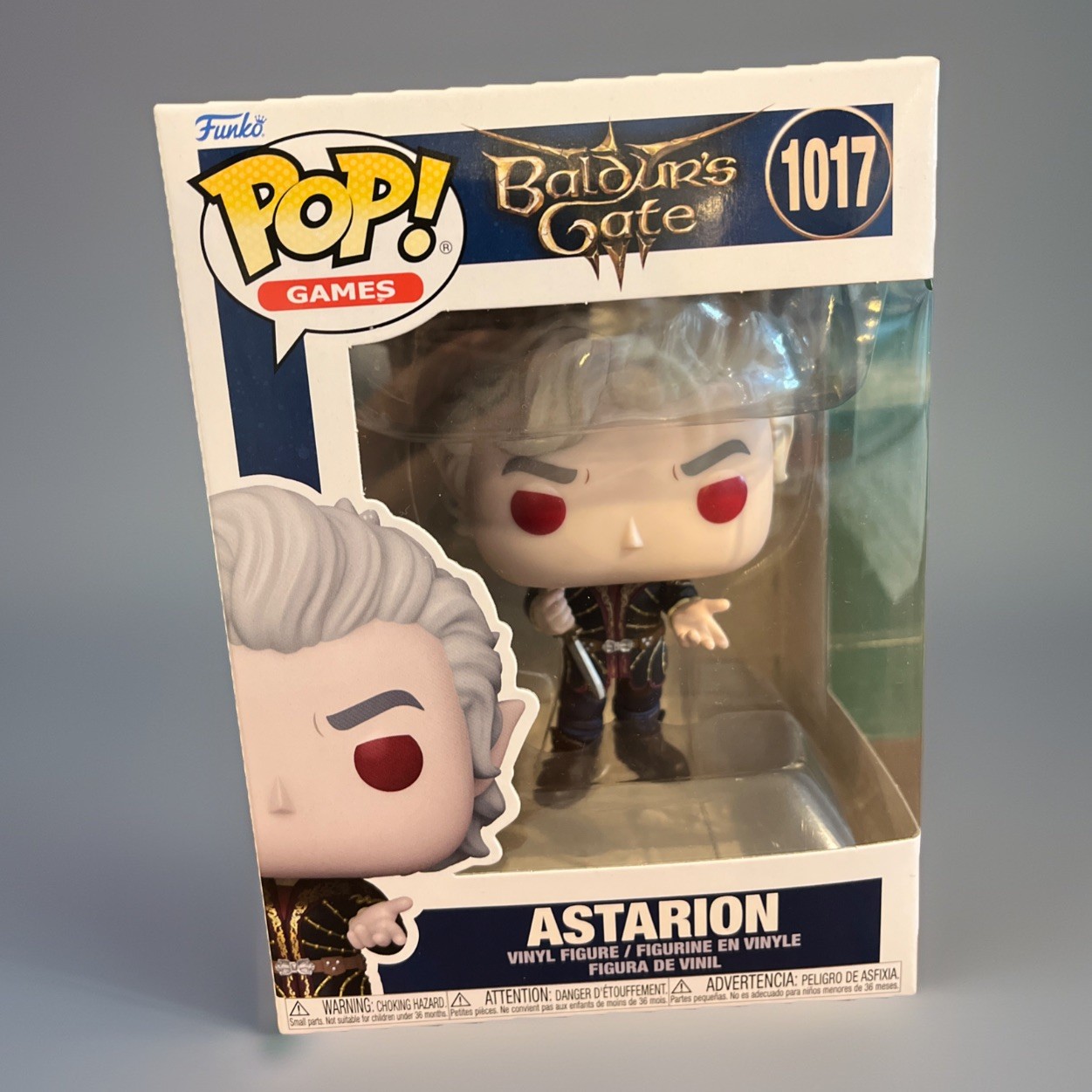 Funko Pop! #1017 Baldur's Gate 3 Astarion Games Chase Edition