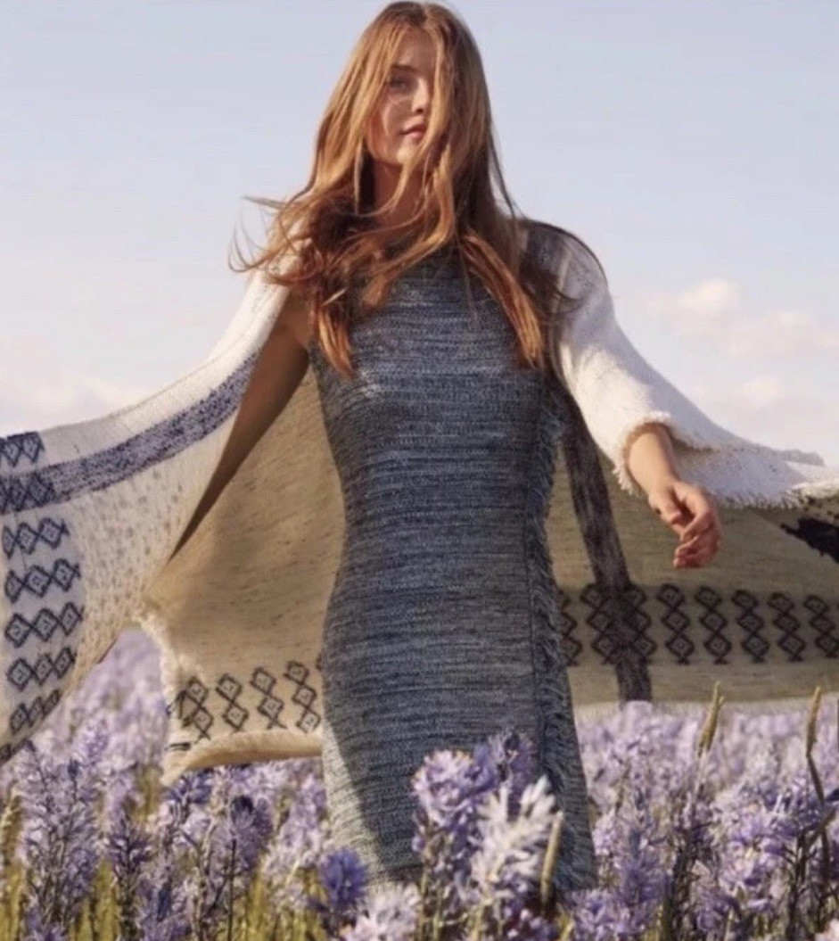 holding horses blue dress The Story Behind the Big Blue Dress!