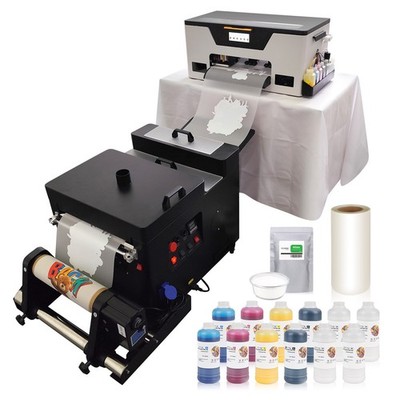 XP600 DTF printer 13 inch, with shaking dryer, used for creating clothes, bags