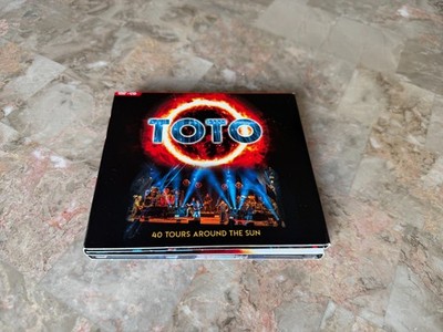 Toto    40 Tours Around The Sun CD DVD 3 Disc set