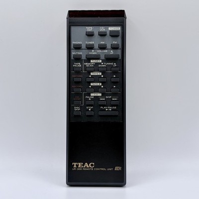 Genuine TEAC UR-300 Audio System Remote Control OEM, Untested