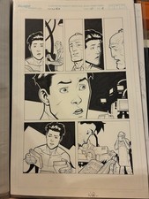 Invincible 35 Image Comics Original Book Art Signed Ryan Ottley Omni-Man Amazon