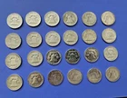 24-COIN SET – 1954 - 1963 Franklin Half Dollars - Beautiful